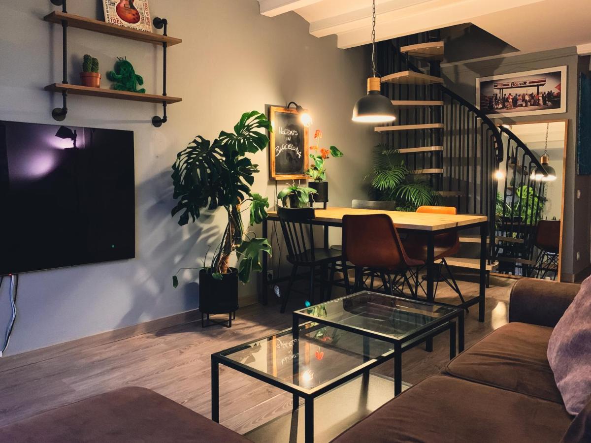 Incredible 2Br Penthouse With Urban Rooftop Garden Barcelona Bagian luar foto